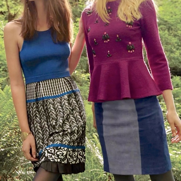 Anthropologie Girls From Savoy Tier Dress Small - Picture 2 of 7